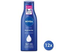 12X Lot Nivea Crème Corps Nourrissante 250 Ml
