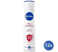 12x Lot Nivea Déodorant Spray Dry Comfort Femme
