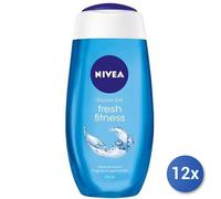 12X Lot Nivea Douche 250 ML. Fresh Pure