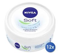 12X Lot Nivea Soft Crème Hydratante 200 Ml
