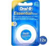 12x Lot Oral-B Fil Dentaire Essentiel