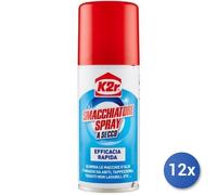 12X Lot Spray Anti-Taches Pour Tissus Sec 100 Ml.