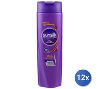 12x Lot Sunsilk 2 En 1 Shampooing 250 Ml. Lisse Parfait Fabriqué En Italie