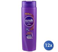 12x Lot Sunsilk 2 En 1 Shampooing 250 Ml. Lisse Parfait Fabriqué En Italie