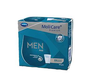 12x MoliCare P MEN Pad 2Tr - B07RFNKMHD | Packung (14 Stück)