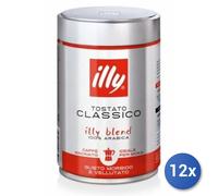 12x Multipack Café Illy Tosté Classique Gr 250 Moka