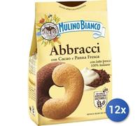 12x Multipack Mulino Bianco Biscuits Abbracci Gr 350