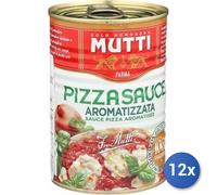 12x Multipack Mutti Pizza Sauce Aroma Gr 400 Canette