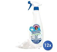 12X Pack Chante Clair Dégraissant Déclencheur 600 ML. Bicarbonate
