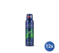 12x Pack De Déodorant Spray Pour Hommes Felce Azzurra Power Fresh 150 Ml