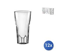 12x Paquets 3 Verres En Verre Susa Apéritif 16 Cl Transparent Bormioli