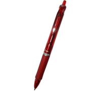12x Pilot Acroball Stylo à bille Stylo à poussoir rouge