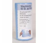 12X Rouleaux De Lingettes Nettoyage Lavables Réutilisables Grande Boîte