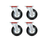vidaXL 12 pcs Roulettes pivotantes 160 mm