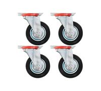 vidaXL 12 pcs Roulettes pivotantes 100 mm