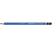 12x Staedtler® 100-6B Crayon Mars® Lumograph® - 6B, bleu