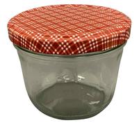 12x Sturz-Glas " Cucinare " 1TO230 Rouge/Blanc, Confitures Twistoff 230ml Avec