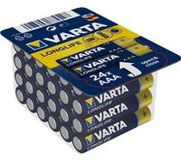 12X Varta 40879 Longlife LR03/AAA (Micro) (4103), 24 pcs. Boîte - Pile alcaline au manganèse (alcaline), 1,5 V