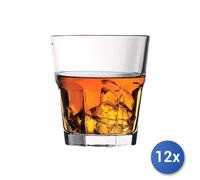 12X Verres En Verre Modèle Casablanca, 20Cl, Transparent