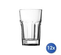 12X Verres En Verre Modèle Casablanca, 36Cl, Transparent, Haut