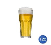 12X Verres En Verre Modèle Casablanca, 42Cl, Transparent