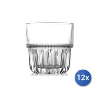 12x Verres En Verre Transparent Everest Pour Rocks Cl35,5