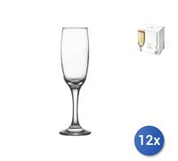 12X Verres Transparent Imperial Pour Flûte CL21