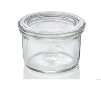 12x Weck pot verre renversé avec couvercle Overturn 200 ml