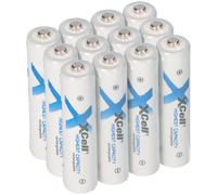 12X XCELL MICRO AAA ACCU NI-MH 1,2V 1150mAh