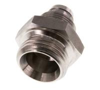 12x10 & G1/2'' Acier inoxydable 1.4571 Raccord instantane droit avec filetage mâle