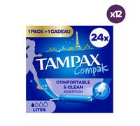 12x24 Tampons Compak Lite - Tampax