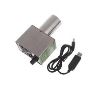 12x3.8cm DC Blower USB Powered Fan PWM Fan Powered by 5V 2A USB Power