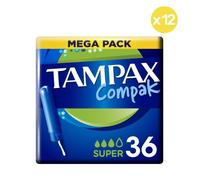 12x36 Tampons Compak Super, Tampax