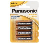 12x4 Piles Panasonic AA Alkaline