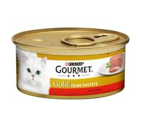 12x85g Les Mousselines Boeuf Gourmet - Nourriture Pour Chat