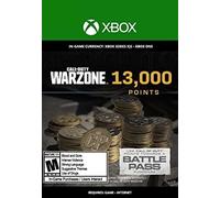 13,000 Call of Duty: Warzone Points XBOX LIVE Key GLOBAL
