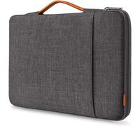 13-13.6 Inch Laptop Sleeve Compatible with 13 MacBook Air/Pro M3/M2/M1 2024-2012, 14 MacBook Pro M3/M2/M1 Pro/Max 2023-2021, 12.3 Surface Pro 11/10/9/X/8/7/6/5/4/3 , Dark Grey Gris