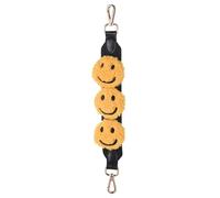 13.78" Sangle de Sac à Main Sourire Visage bandoulière de Remplacement de Sac à Main Sangles pour Sac à Main Remplacement de la Sangle de Sac à Main Noir Fermoir en Or