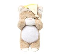 13,8 pouces Soft Cute Sleepy - Stuffed Animal Cat, Soft Plush Kitten Pillow, Cute Stuffed Doll, Toy Cat For Kids Adults, Living Room Sofa Bed Chair Bedside Desk, Home Car Decoration