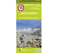 13 aneto-posets - batchimala turbon cotiella - pn posets maladeta - Echelle 1:50 000 - Collectif - Rando Eds - Atlas / carte