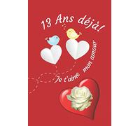 13 ans déjà: Ce livre est un questionnaire avec quelques jeux amusants. Une idée cadeau originale à offrir pour un anniversaire de mariage / rencontre ... Un souvenir durable d’une relation amoureuse.
