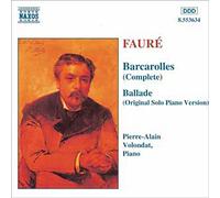 G. Faure – 13 Barcarolles – CD – NAXOS