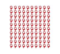 (13 big reds)100Pieces Lobster Claws Clasps 35mm Colored Lobster Clasps Jewelry Bracelets Connectors For Jewelry Making Accessories 27 ink green