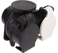13 broches à 7 fiches de remorque -Adaptateur Dual Socket Convertsion pour toutes les fiches
