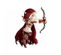 13 cm x 10,5 cm pour Wrath of The Lich King Chibi Sylvanas décalque de voiture étanche