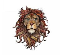 13 cm x 10,6 cm pour Lion Anime Funny Car Stickers RV VAN 3D DIY Fine