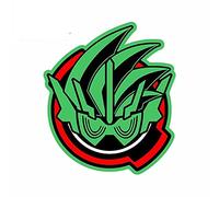 13 cm x 11,1 cm pour Kamen Rider W Graffiti autocollant étanche voiture style climatiseur