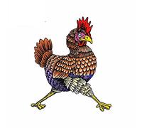 13 cm x 11,1 cm pour The Cock Is Strong Surfboard Bumper Car Stickers Windows Decal