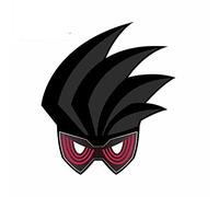 13 cm x 11,3 cm décalcomanies de voiture pour Kamen Rider Genm bricolage moto autocollants vinyle matériel