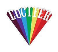 13 cm x 11,4 cm pour Lucifer Rising voiture autocollants Simple dessin animé vinyle décalcomanies étanche Scratch